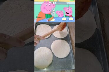 Peppa's Picture Perfect Pizza!funny #shorts#peppa#pizza#italianfood