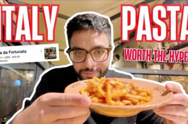 I Waited 2 HOURS In Line For This Pasta In Italy! Worth It? *Most Rated Restaurant*