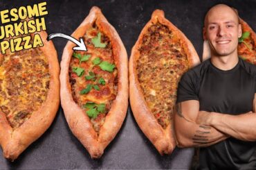 How to Make a Delicious Turkish Pizza | Perfect Pide Recipe