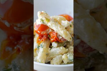 EASY Baked Feta Pasta Viral for a Reason! #shorts