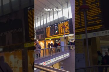 POV : Roma Termini #travel #train #rome #italy #pov