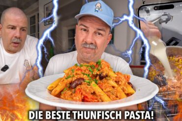 Fast JEDER macht Thunfisch Pasta falsch: SO geht's richtig!
