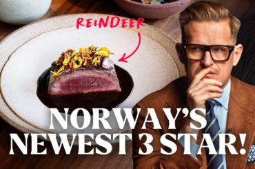 Dining at NORWAY's NEWEST 3 Michelin Star (Reindeer on the Plate!)