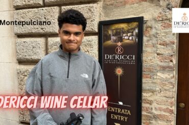 The Dericci Wine Cellar in Montepulciano Italy