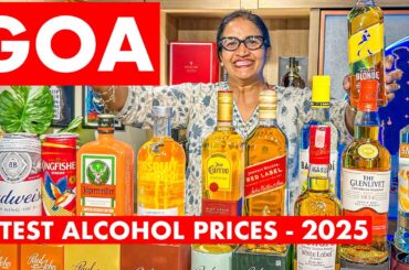 GOA WINESTORE | New Liquor Rates Goa - 2025 | GOA VLOG | Whiskey, Vodka, Rum, Beer | Panjim City |