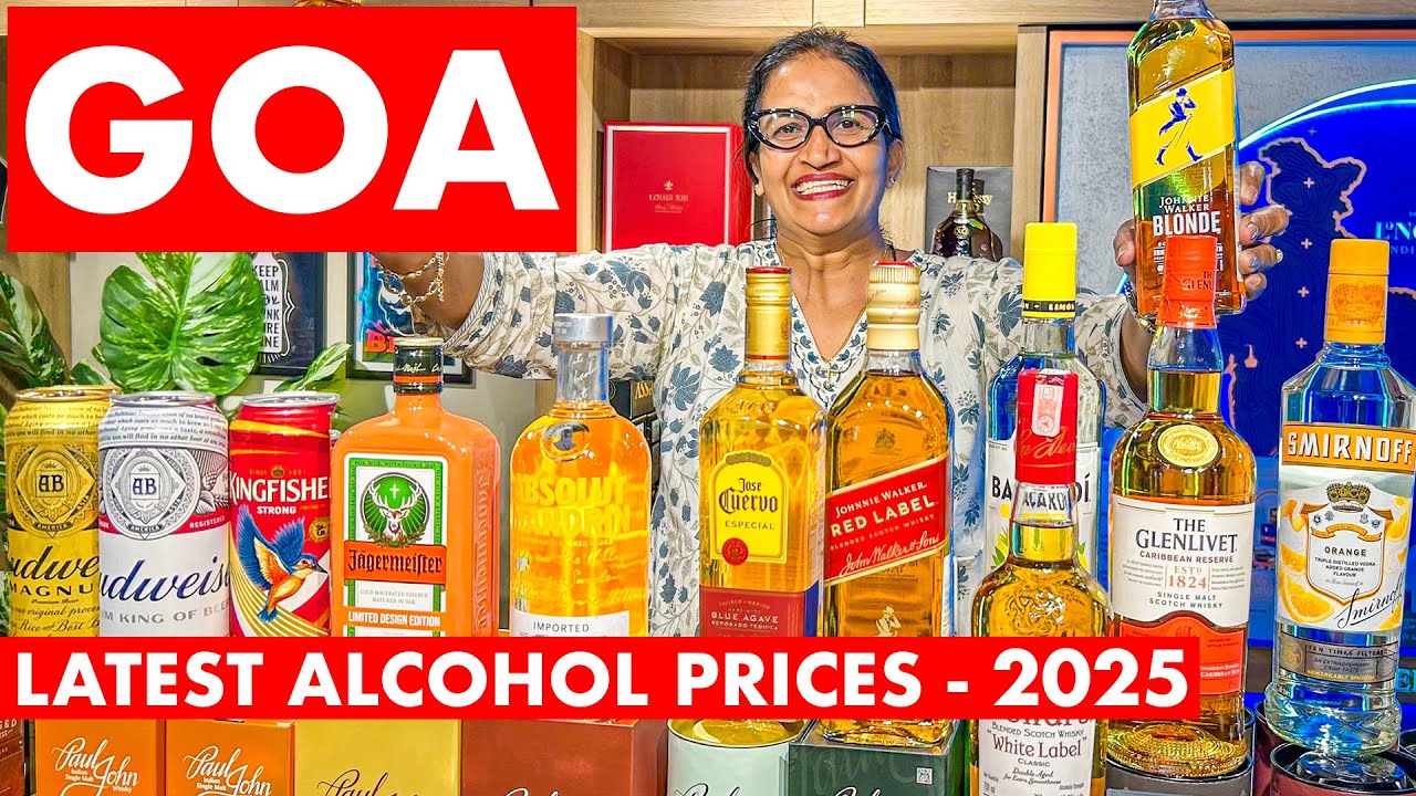 GOA WINESTORE | New Liquor Rates Goa – 2025 | GOA VLOG | Whiskey, Vodka, Rum, Beer | Panjim City | GOA WINESTORE | New Liquor Rates Goa - 2025 | GOA VLOG | Whiskey, Vodka, Rum, Beer | Panjim City |