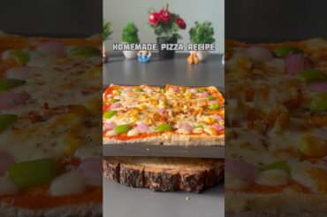 Trending recipe of homemade bread Pizza #recipe #bread #pizza #pizzarecipe #homemade