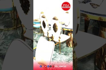 Latest Dining table design 2025 | Marble Top  dining table | Glass top dining table set