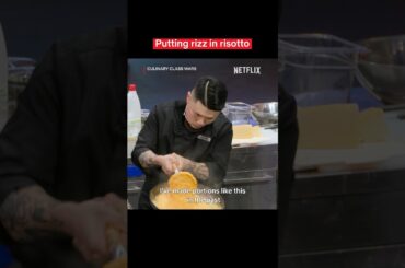 Oddly satisfying video of #NapoliMatfia making risotto #cooking #CulinaryClassWars #Netflix