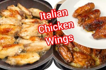 Italian Chicken Wings | Chicken Wings Recipe | Masala Wings | Wings Recipe | Italian Cooking #wings