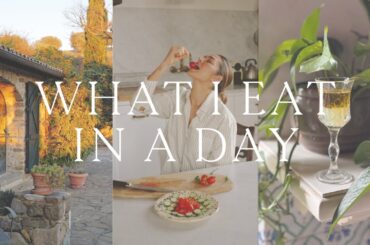 What I eat in a day as a holistic chef in Italy