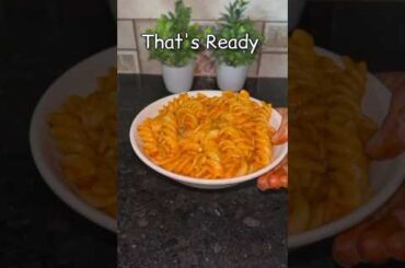 Easy Pasta Recipe #shorts #pasta #pastalover #redsausepasta #shortsvideo