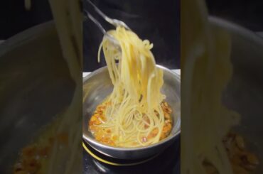 Chilli Garlic Spaghetti ASMR