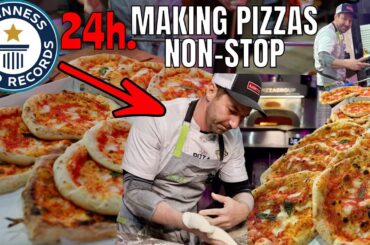 How I Made 800 Pizzas by myself and MADE A WORLD RECORD!