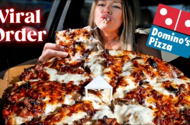 I Tried the VIRAL Domino’s Pizza Order! Worth the Hype?