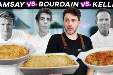 Mac & Cheese CAGE MATCH: Ramsay vs. Bourdain vs. Keller - Only One Will Reign