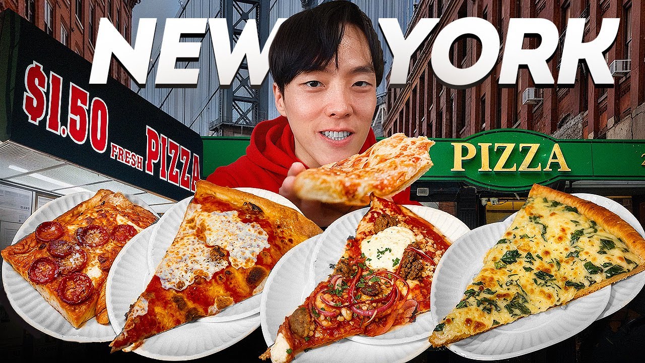 I Tried New York’s BEST Pizza Restaurants! They’re INCREDIBLE! I Tried New York's BEST Pizza Restaurants! They're INCREDIBLE!