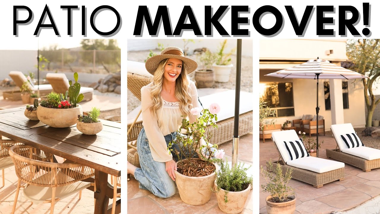 EXTREME PATIO MAKEOVER || OUTDOOR DECORATING IDEAS || SPRING PATIO REFRESH EXTREME PATIO MAKEOVER || OUTDOOR DECORATING IDEAS || SPRING PATIO REFRESH