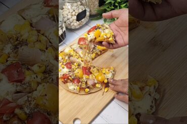 Paratha pizza recipe #shorts #shortsfeed #parathapizza #viralvideos