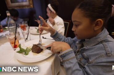 Fifth graders learn fine dining at restaurant after viral classroom lesson