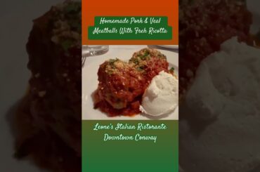 New Italian Restaurant Leone’s Italian Ristorante in Downtown Conway #MyrtleBeach #Conway