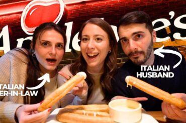 I Took Two Italians To Applebee's For The First Time!