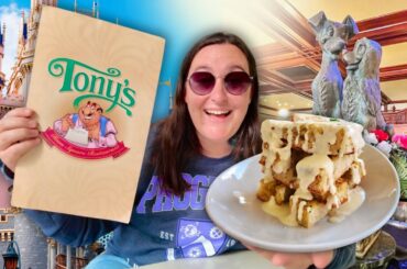 MOST HATED RESTAURANT AT DISNEY WORLD- Tony’s Town Square Restaurant | Magic Kingdom