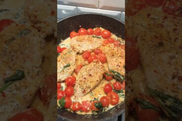 Creamy Tuscan Chicken recipe #shorts #viralshorts  #chicken #chikenrecipe #tuscan