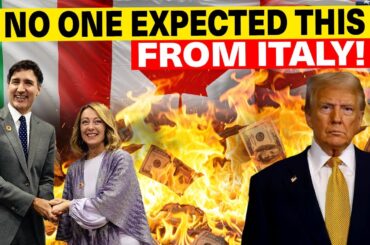 Even EU Shocked By Italy to Replace US With Canada! Trump Didn’t Expect This!