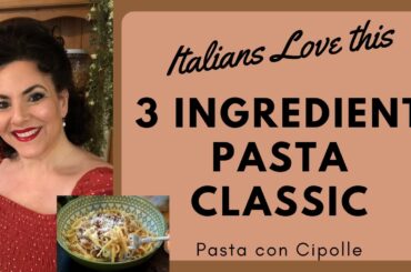 Authentic Italian Budget Meal: 5 STAR ITALIAN PASTA RECIPE WITH PANTRY STAPLES