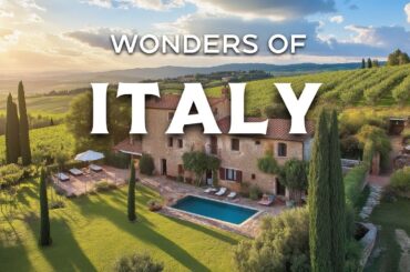 Wonders of Italy | Best Small Towns & Villages To Visit In Italy  | Travel Video 4K
