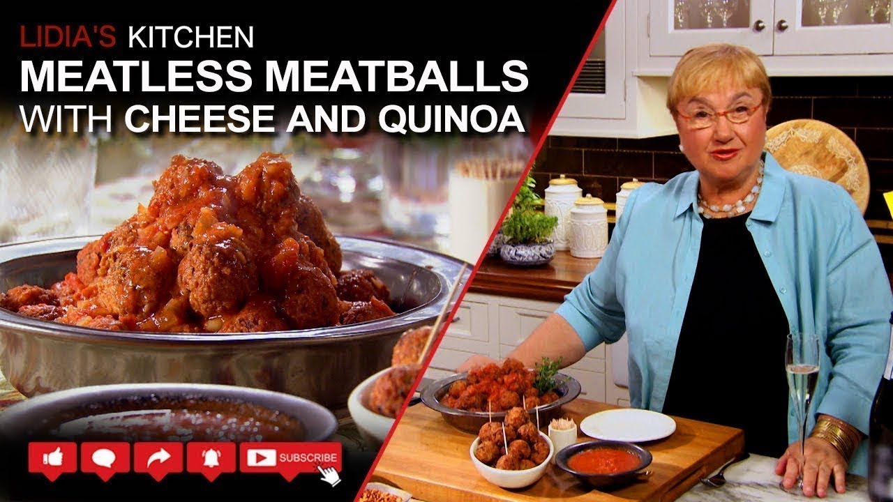 Meatless Meatballs with Cheese and Quinoa Meatless Meatballs with Cheese and Quinoa