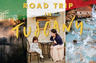 Road trip in Tuscany - Piancastagnaio, Pisa, Livorno, Frorence, hot springs etc. | ITALY TRAVEL VLOG