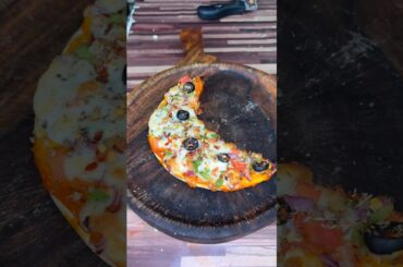 Moon shape pizza | Ramadan special #shorts #ramadan #food