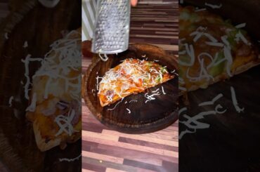 Half pizza | food shorts #shorts #pizza #food #pizzalover a