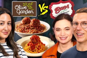 Olive Garden vs. Buca Di Beppo (ft. Angela Giarratana)