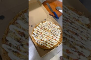Making ranch pizza #pizza #food #facts #trending #ytshorts #viralshort #deliciousrecipes #shortfeed