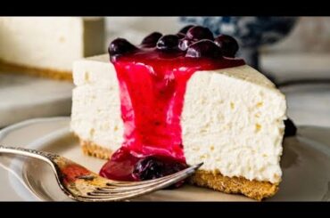 Fluffy, creamy Italian cheesecake, no baking required! Here's the recipe...