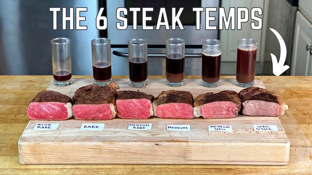 6 Steak Temps (Ketchup – Vampire) #shorts 6 Steak Temps (Ketchup - Vampire) #shorts