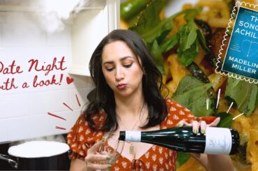 DATE NIGHT WITH A BOOK! | Episode No. 1: The Song of Achilles and Cooking an Italian Meal!