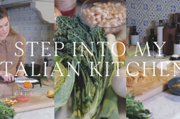 Grocery shopping in Italy & cooking class prep