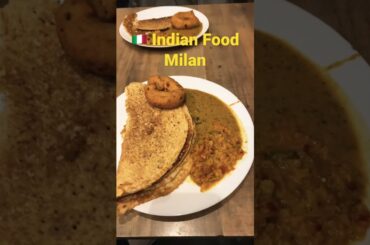 Milano - Indian Food at Italy- Dosa and Vada #shorts #milan