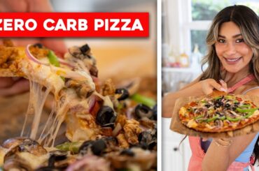 Zero Carb Crust Pizza! The Secret to the Crispiest Low Carb Pizza