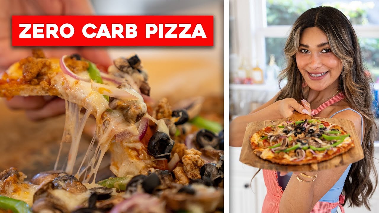 Zero Carb Crust Pizza! The Secret to the Crispiest Low Carb Pizza Zero Carb Crust Pizza! The Secret to the Crispiest Low Carb Pizza