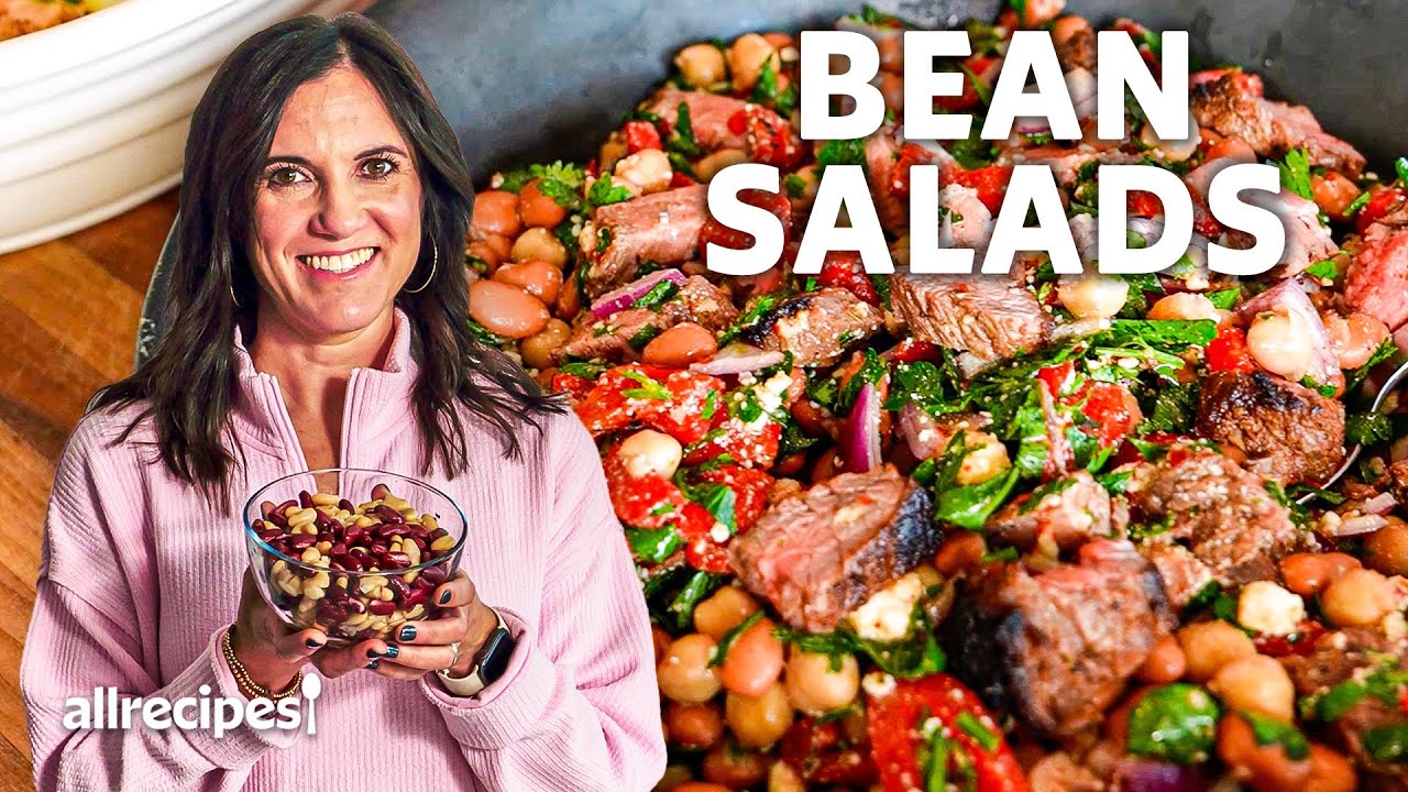 3 High-Protein Dense Bean Salad Recipes (Inspired By The Viral TikTok Trend!) | Allrecipes 3 High-Protein Dense Bean Salad Recipes (Inspired By The Viral TikTok Trend!) | Allrecipes