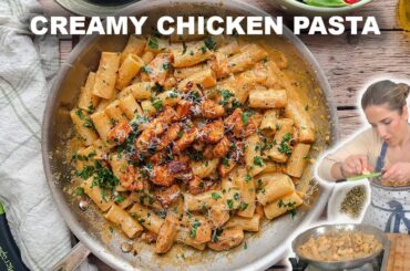 Super Quick Creamy Chicken Pasta