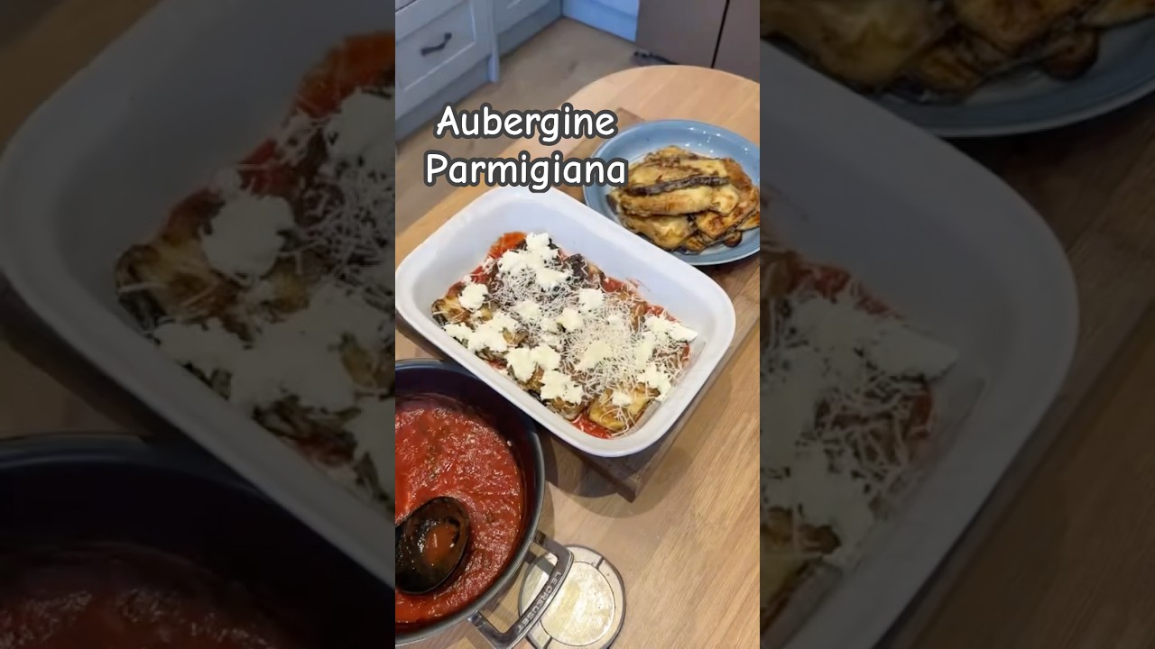 Aubergine Parmigiana – Crispy, cheesy comfort food. Does it get better? #food #foodshorts #cooking Aubergine Parmigiana - Crispy, cheesy comfort food. Does it get better? #food #foodshorts #cooking