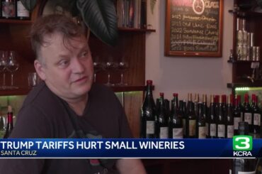 Small California winemakers feel impact of Trump’s planned tariffs