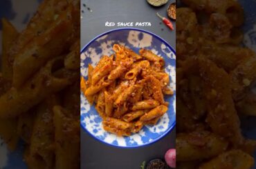 Red sauce pasta recipe #shorts #pasta #cooking #easyrecipes #food #pastarecipe