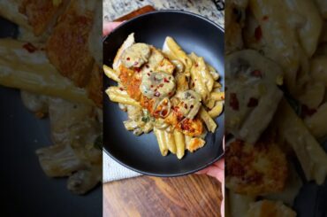Comfort Food!Easy Recipes #shorts #recipe #creamypasta #chicken #cooking